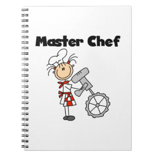 Caderno Espiral Chef Mestre - Feminino