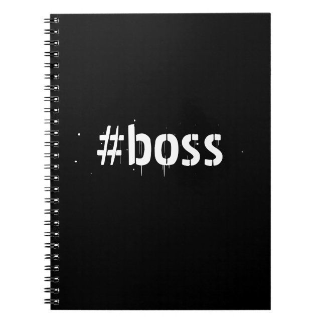 Caderno Espiral Chefe - (Frente)