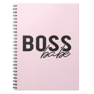 Caderno Espiral Chefe Babe