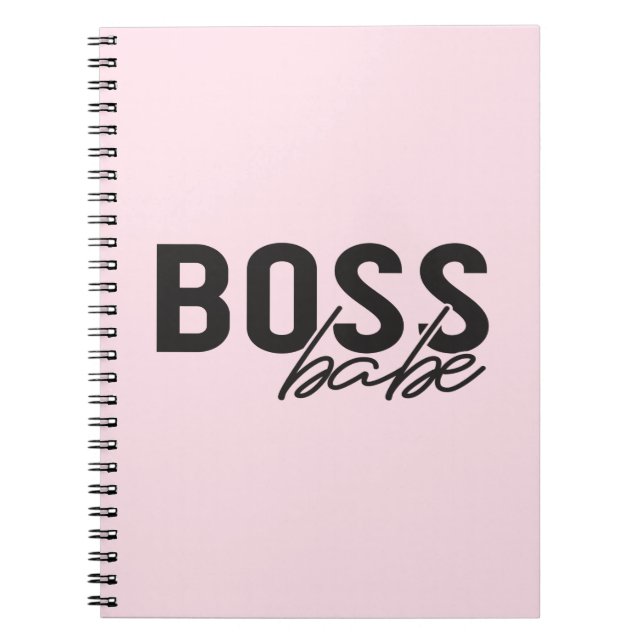 Caderno Espiral Chefe Babe (Frente)