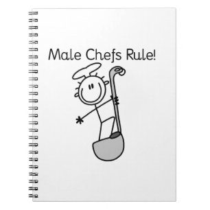 Caderno Espiral Chefes Homens Mandam