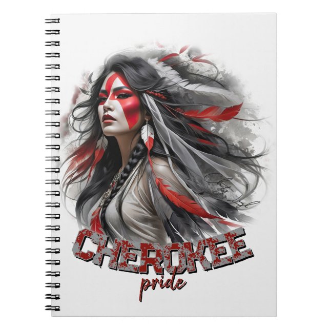 Caderno Espiral Cherokee Pride (Frente)