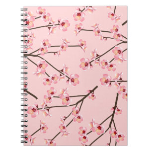 Caderno Espiral Cherry Blossom