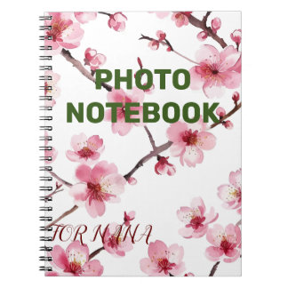Caderno Espiral Cherry Blossom