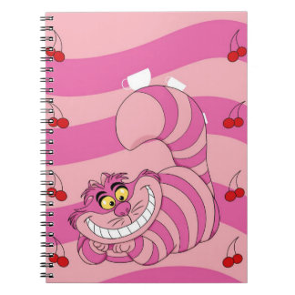 Caderno Espiral Cherry Cheshire Cat