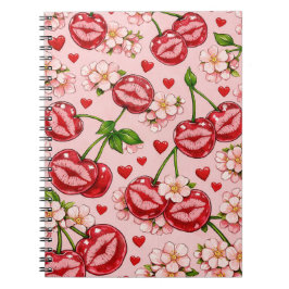 Caderno Espiral Cherry Kiss Notebook