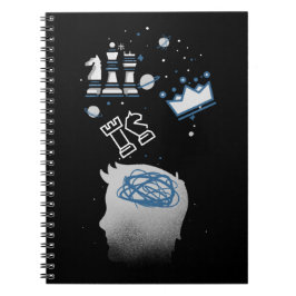 Caderno Espiral Chess Design