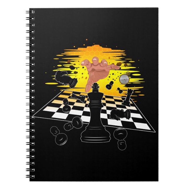 Caderno Espiral Chess Master (Frente)