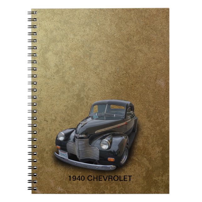 CADERNO ESPIRAL CHEVROLET 1940 2 (Frente)