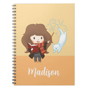 Caderno Espiral Chibi Hermione Granger Patronus