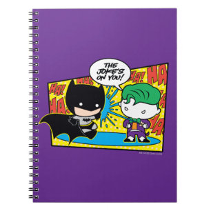 Caderno Espiral Chibi Joker - Fazendo o Chibi Batman