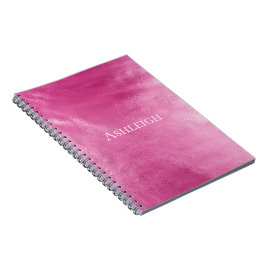 Caderno Espiral Chic Glam Rosa