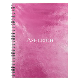 Caderno Espiral Chic Glam Rosa