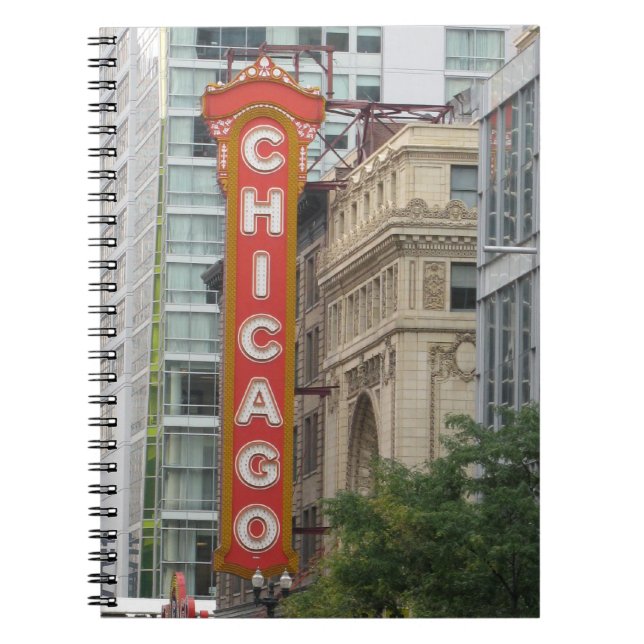 Caderno Espiral Chicago (Frente)