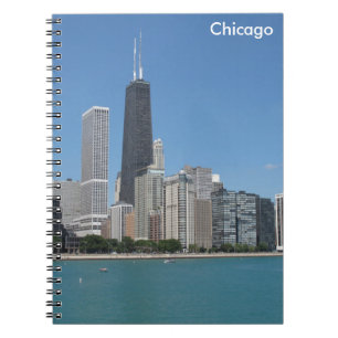 Caderno Espiral Chicago, Illinois
