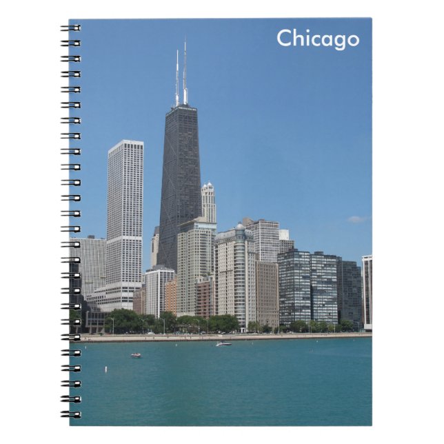 Caderno Espiral Chicago, Illinois (Frente)