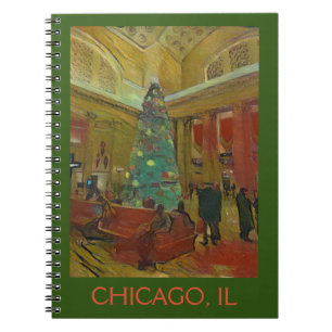 Caderno Espiral Chicago Natal