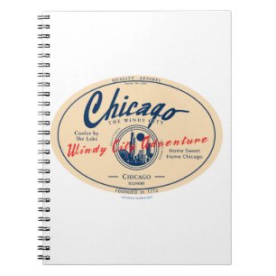 Caderno Espiral Chicago Windy City