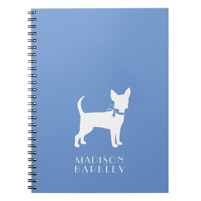 Caderno Espiral Chihuahua Dog Puppy (Frente)