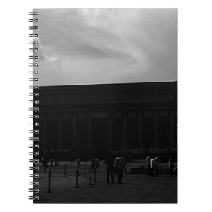 Caderno Espiral China Antiga Pequim Mausoléu Mao Tse Tung