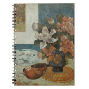 Caderno Espiral Chineses e Mandolin por Paul Gauguin