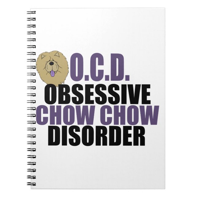 Caderno Espiral Chow Chow Bonito (Frente)