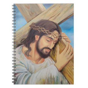 Caderno Espiral Christian Faith Jesus Cristo