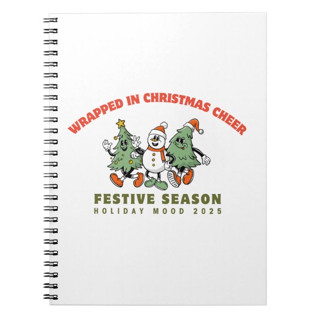Caderno Espiral Christmas  (Frente)