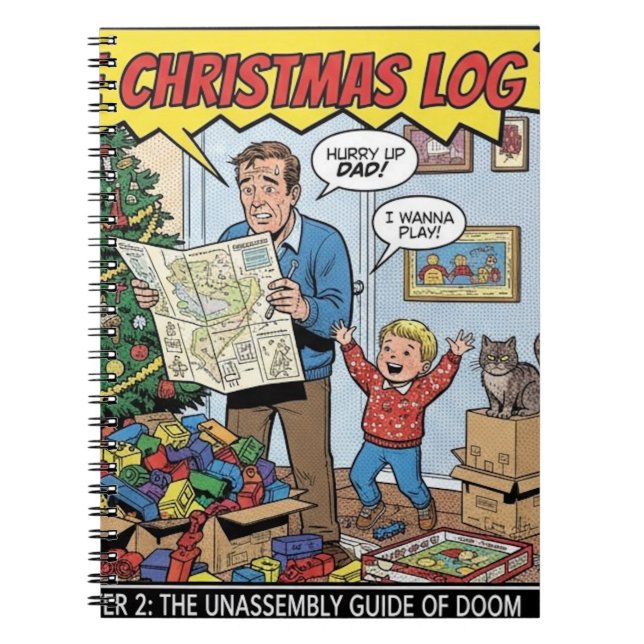 Caderno Espiral christmas 2 (Frente)