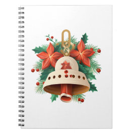 Caderno Espiral Christmas Bell