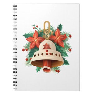 Caderno Espiral Christmas Bell