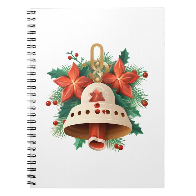 Caderno Espiral Christmas Bell (Frente)
