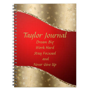 Caderno Espiral Christmas Inspirational Spiral Journal