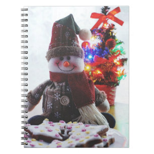 CADERNO ESPIRAL CHRISTMAS SNOWMAN 