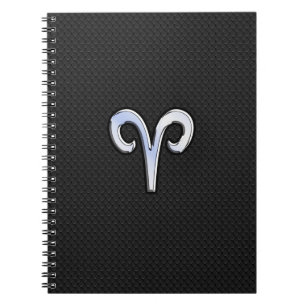 Caderno Espiral Chrome Like Aries - Sinal Zodiac