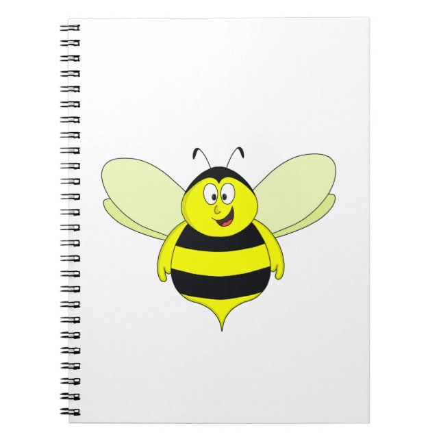 Caderno Espiral Chubby Bee (Frente)