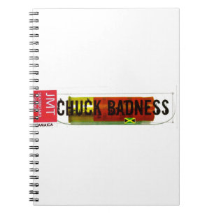 Caderno Espiral CHUCK BADNESS /TST Mercadorias