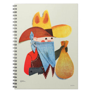 Caderno Espiral Chuis e ladrões