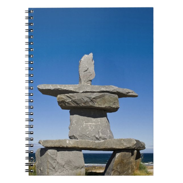 Caderno Espiral Churchill, Manitoba. Inukshuk (Frente)