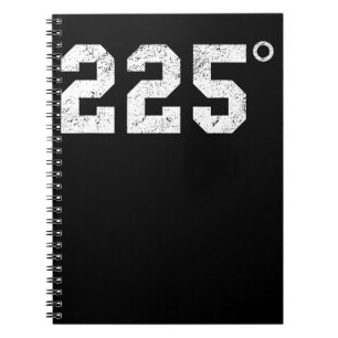 Caderno Espiral Churrasco 225 Graus Churrasco Grelhando Carne De