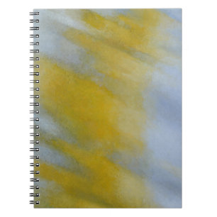 Caderno Espiral Chuva dourada