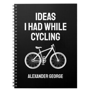 Caderno Espiral Ciclismo Divertido