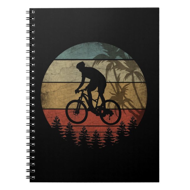 CADERNO ESPIRAL CICLISMO VINTAGE (Frente)
