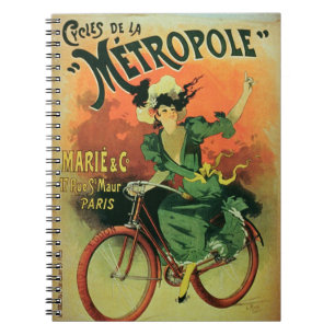 Caderno Espiral "Ciclo de La Metropole", Marie & Co. (lith da cor