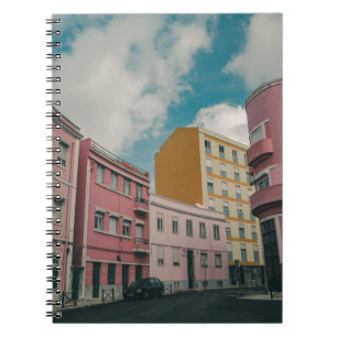 CADERNO ESPIRAL CIDADE COLORIDA