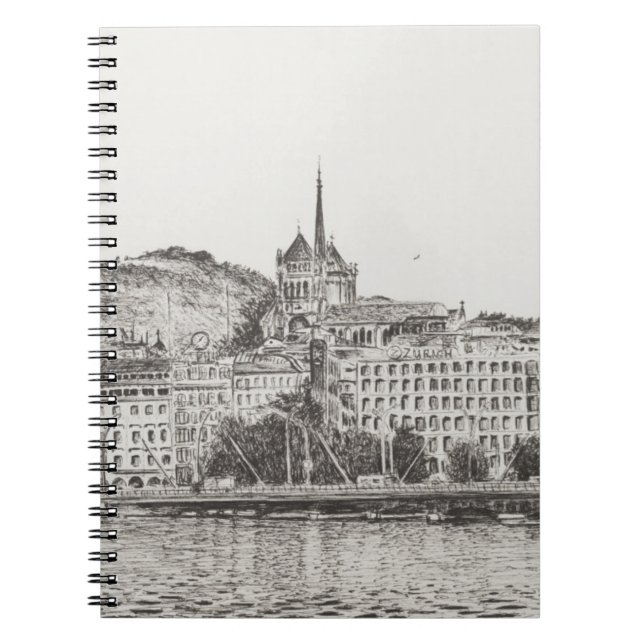Caderno Espiral Cidade de Genebra 2011 (Frente)