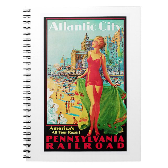 Caderno Espiral Cidade do Atlântico (Frente)