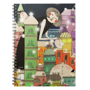 Caderno Espiral Cidade Mouldy 2013