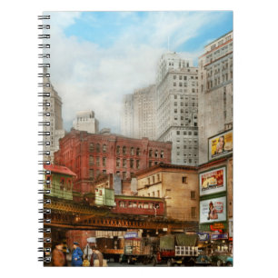 Caderno Espiral Cidade - NY - Bem-vindo à cidade grande de 1941
