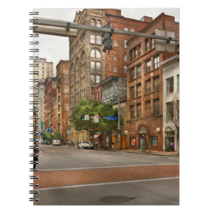 Caderno Espiral Cidade - Pittsburgh PA - Estou atrasado